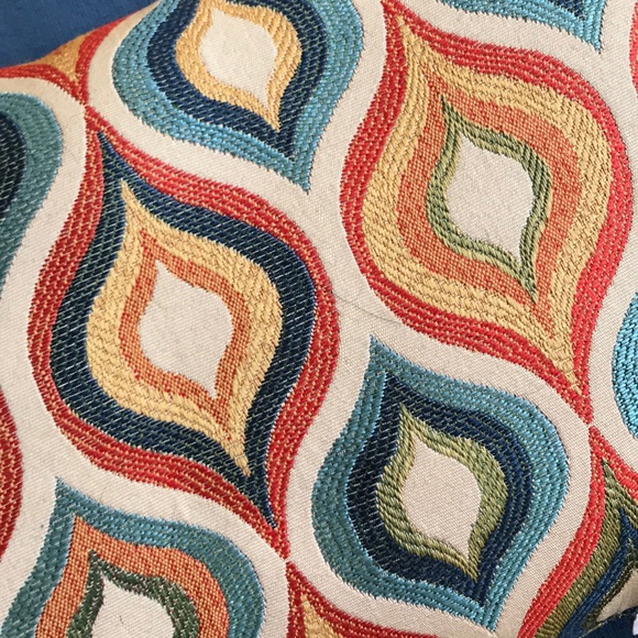 Geometric Decorative Pillow - Picture 2 of 3